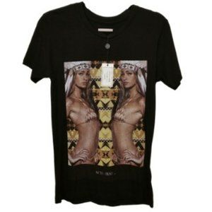 NEW- Eleven Paris Life Is a Joke Graphic T-Shirt Size Small